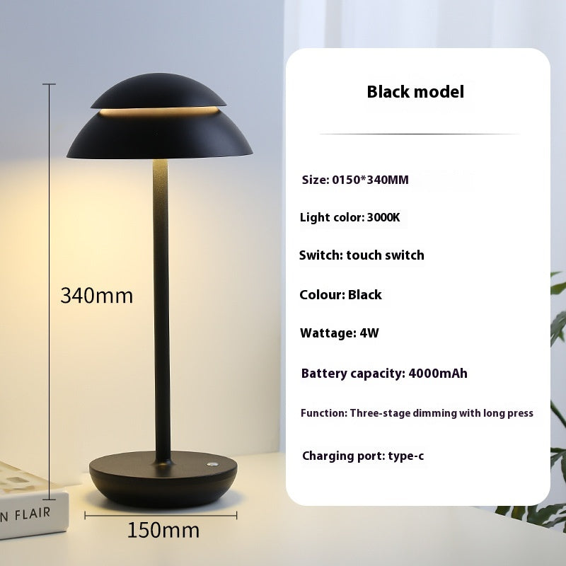 Nordic USB Rechargeable Table Lamp for Restaurant Tables — view 7