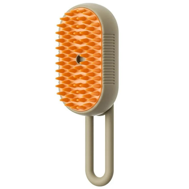 Three-in-One Fine-Mist Grooming Brush for Cat Cafés, Foster Care Rooms, and Daily Shedding Control — view 13