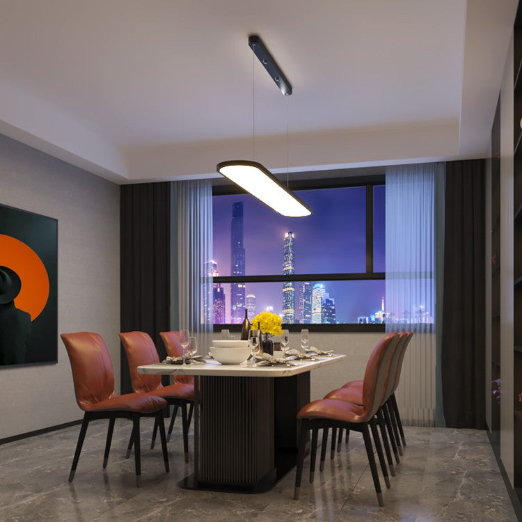 Modern Linear LED Pendant Light for Restaurant Bars — view 1
