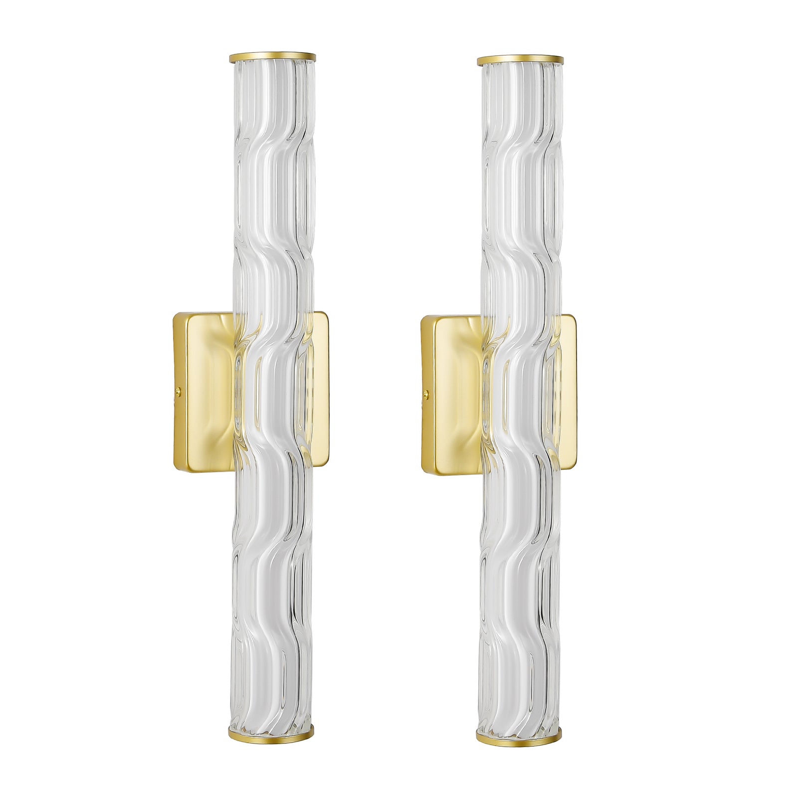 Gold K9 Crystal Wall Sconces (2-Pack) — Restaurant Bar — view 7