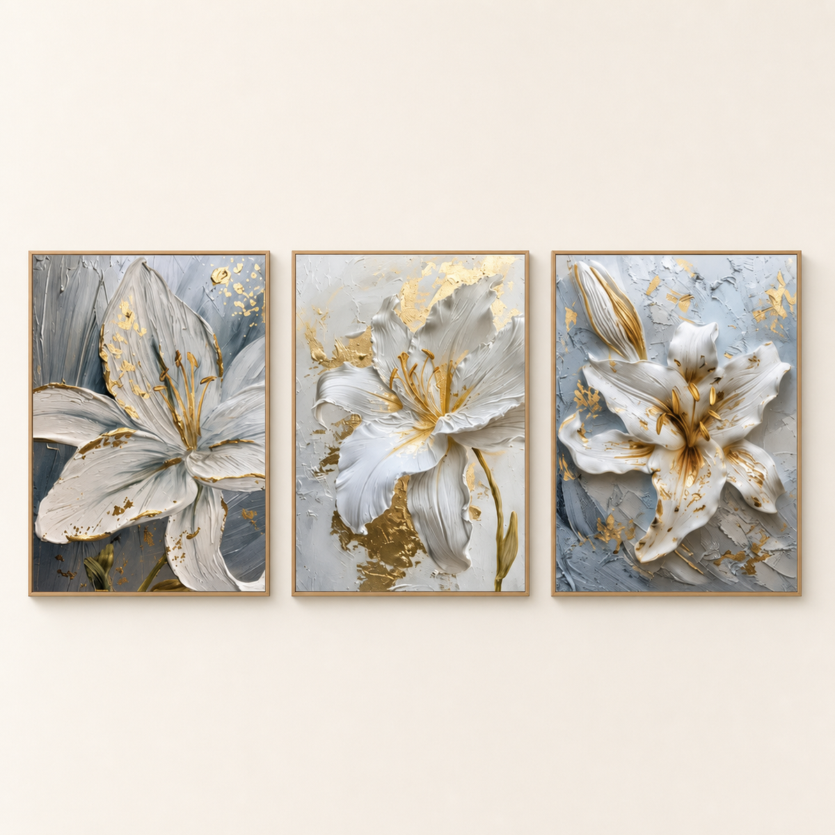 Resto Glow AI product image 2026-08-03 — clean background — Hand-painted Floral Study Room Decorative Painting