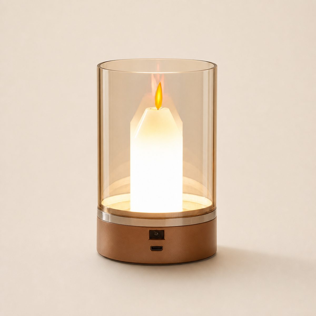 Resto Glow AI product image 2026-08-03 — clean background — Hand-Sweep Sensor Table Lamp for Restaurant Tables