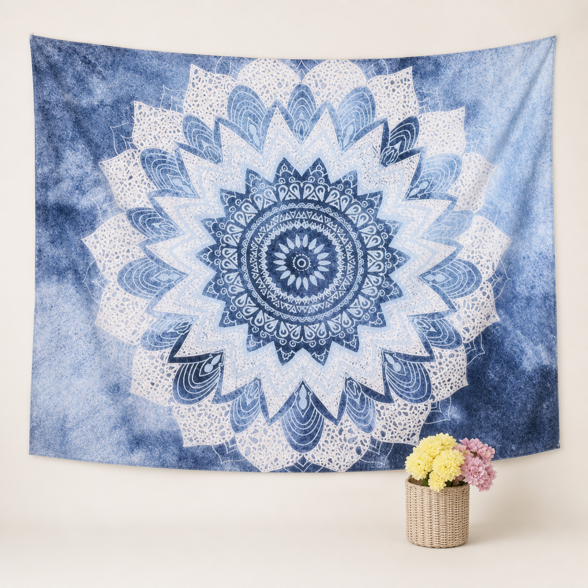 Resto Glow AI product image 2026-08-03 — clean background — Restaurant Feature Wall Tapestry — Design 2