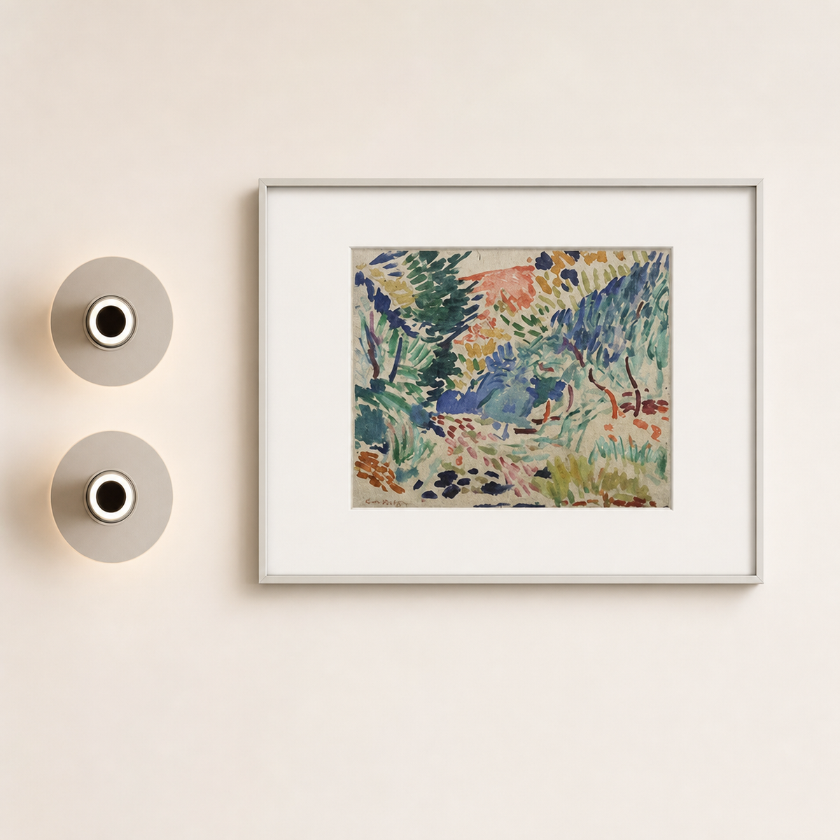 Resto Glow AI product image 2026-08-03 — clean background — Niche-Style Restaurant Wall Art