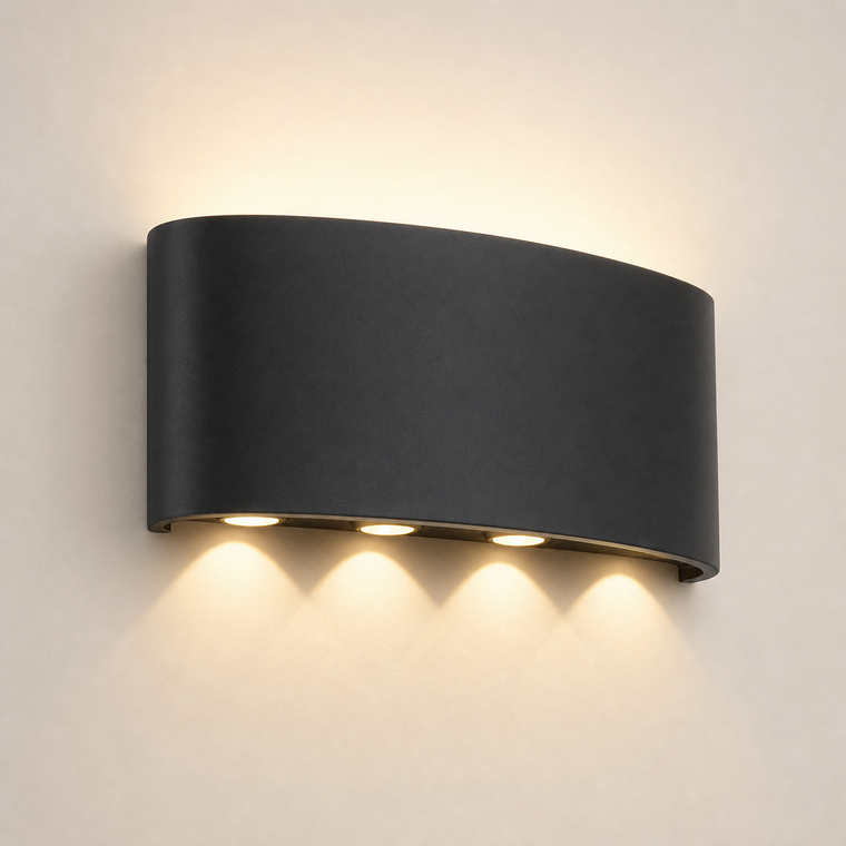 Resto Glow AI product image 2026-08-03 — clean background — Rainproof LED Courtyard Wall Light