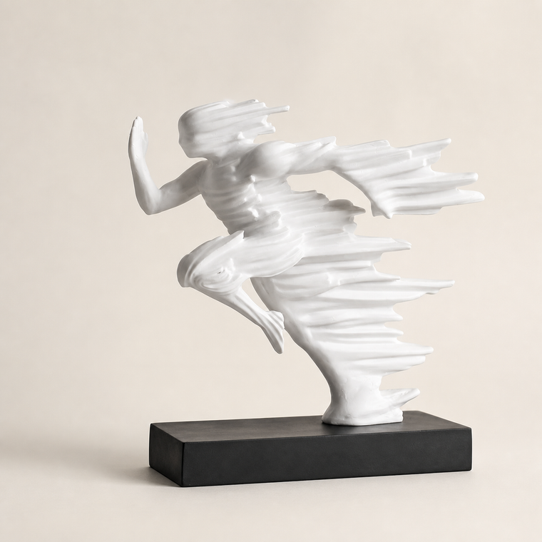 Resto Glow AI product image 2026-08-03 — clean background — Resin Entry Console Figurine Sculpture
