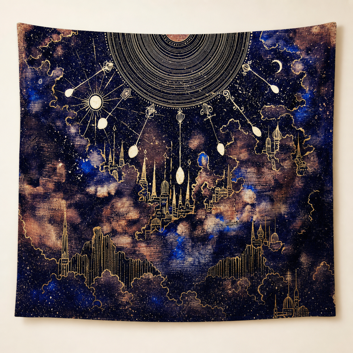 Resto Glow AI product image 2026-08-03 — clean background — Restaurant Feature Wall Tapestry
