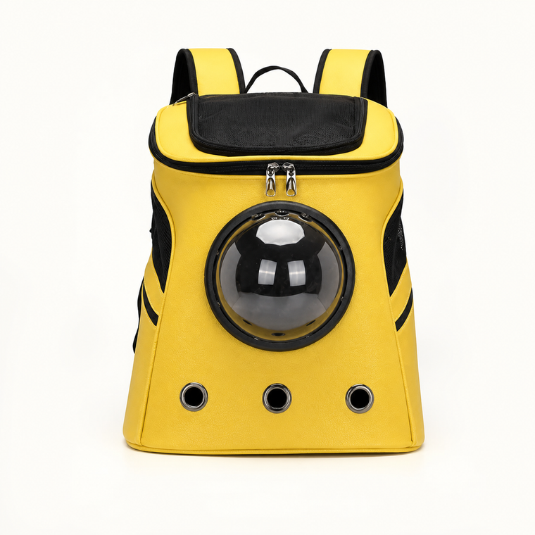 Resto Glow AI product image 2026-08-06 — clean background — Ventilated Capsule Transport Backpack for Cat Cafés, Adoption Lounges, and Hospitality Care Teams